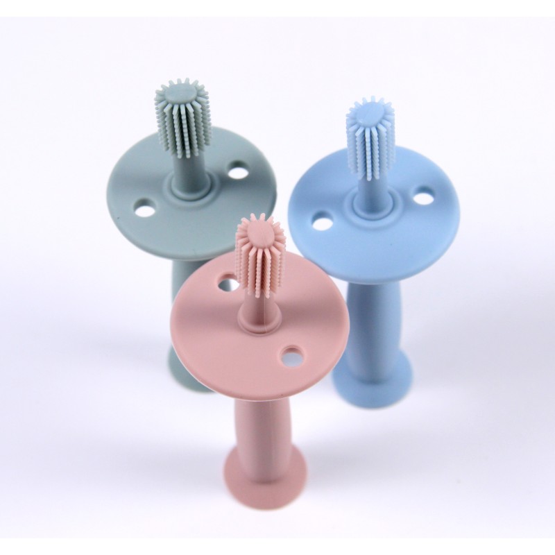 Baby Toothbrush Manufacturer - BPA Free 360 Degree Silicone Teether Toothbrush