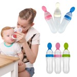 Rice Paste Spoon Bottle Factory - Silicone Baby Feeding Tool Custom Logo