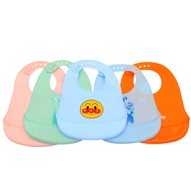 Baby Bib Supplier - Waterproof Silicone Feeding Bib Lightweight Easy Clean