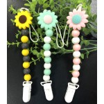 Pacifier Clip Supplier - Universal Teether Holder Washable Soft Material