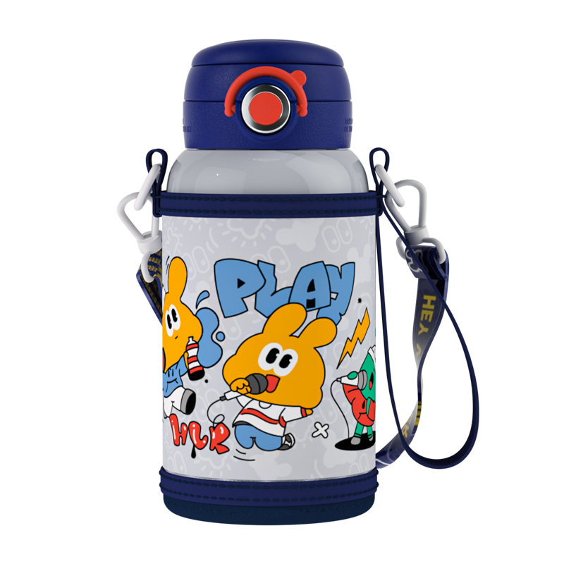 Stainless Steel Thermos Supplier - Foldable Handle Customizable Drink Bottle