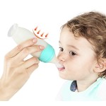Baby Feeding Bottle Supplier - Silicone Squeeze Bottle with Soft Spoon