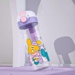 Tritan Water Bottle Supplier - 2-in-1 Straw Bottle Colorful Design