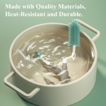 Baby Bottle Brush Supplier - Silicone Set with Nipple Straw Brushes Quality