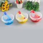 Baby Bowl Manufacturer - BPA Free PP Plastic Suction Bowl with Spoon