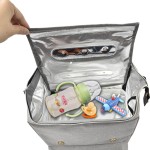 Mommy Bag Supplier - UV Light Fresh-Keeping Compartment Diaper Bag
