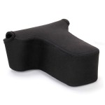 DSLR Case Supplier - Black Neoprene Camera Lens Sleeve Bag