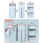 Diaper Caddy Factory - 3-in-1 Combining Baby Crib Organizer