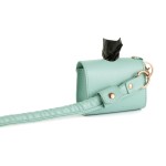 Dog Bag Factory - PU Leather Poop Bag Holder Leash Attachment