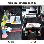 Car Protector Factory - PU Vegan Leather Kick Mats Storage Organizer