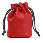 Gift Pouch Manufacturer - Custom Velvet PU Leather Drawstring Bag