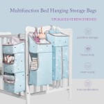 Crib Organizer Factory - 3-in-1 Hanging Diaper Caddy Portable