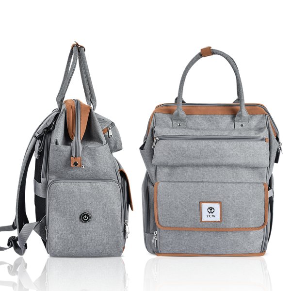 Baby Backpack Supplier - Maternity Diaper Bag with Sterilizer Pocket