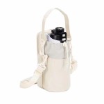 Gym Bag Manufacturer - Leather Shoulder Bag with Water Bottle Sling