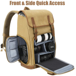 Camera Backpack Manufacturer - OEM Custom Waterproof DSLR Bag Large Capacity
