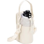 Gym Bag Manufacturer - Leather Shoulder Bag with Water Bottle Sling