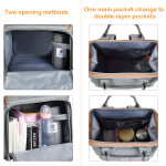Baby Backpack Supplier - Maternity Diaper Bag with Sterilizer Pocket