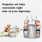 Baby Organizer Manufacturer - Foldable Hanging Diaper Caddy Storage