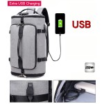 Gym Backpack Supplier - USB Anti-thefit Fitness Laptop Sack for Men