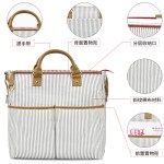 Diaper Bag Factory - Custom Print Polyester Mommy Baby Tote Bag