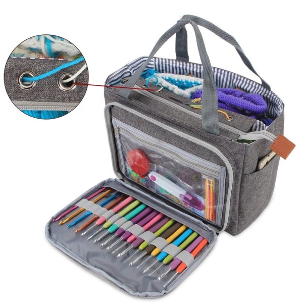 Yarn Bag Supplier - Portable Water-Resistant Polyester Storage Bag