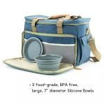 Pet Food Carrier Supplier - Weekend Tote Organizer Bag for Dogs Travel