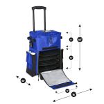 Fishing Backpack Factory - Waterproof Tackle Trolley Rod Holder Box
