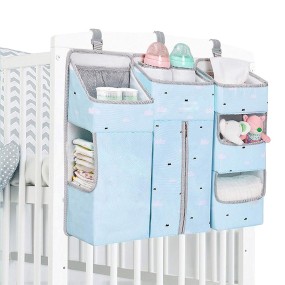 Diaper Caddy Factory - 3-in-1 Combining Baby Crib Organizer