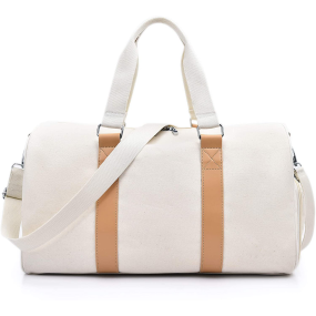 Weekender Bag Manufacturer - Waterproof Canvas Duffel for Women Men