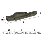 Fishing Bag Factory - Premium Water Resistant Tackle Rod Gear Bag