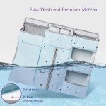 Crib Organizer Factory - 3-in-1 Hanging Diaper Caddy Portable