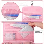 Makeup Bag Manufacturer - Travel Hanging Toiletries Brush Organizer