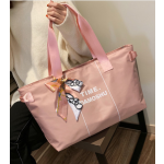 Shoulder Bag Supplier - Nylon Waterproof Multi Pocket Tote with Scarves