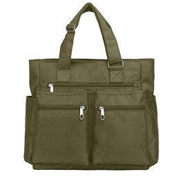 Laptop Bag Supplier - Waterproof Nylon Multi Pocket Work Shoulder Bag