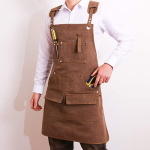 Tool Apron Manufacturer - Custom Mens Waxed Canvas Utility Shop Apron