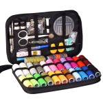 Sewing Kit Factory - Hard Case Mini Pouch Portable Needle Organizer