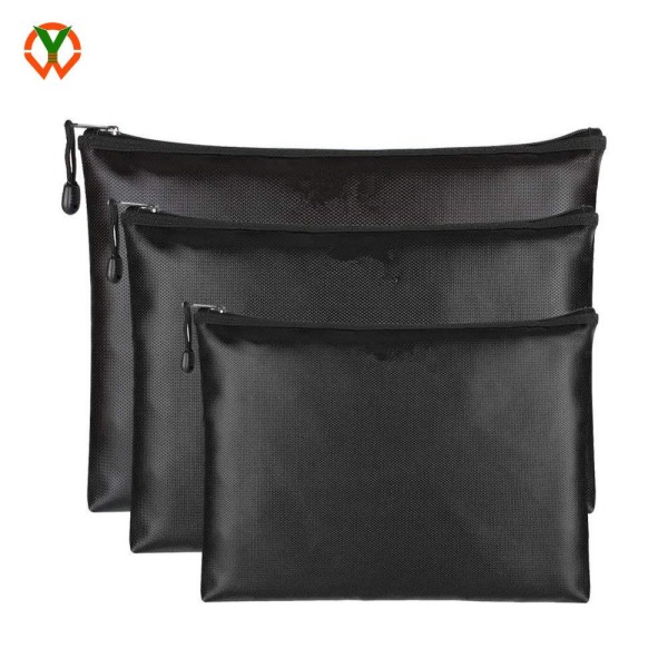 Document Bag Manufacturer - Fireproof Water Resistant Zipper File Bag
