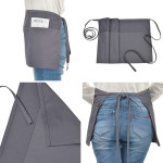 Chef Apron Manufacturer - New Stylist Waist Half Apron for Men Women