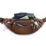Money Belt Factory - Leather Hip Bum Bag Tactical Waist Pack