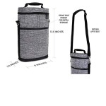 Wine Carrier Manufacturer - Premium Insulated 2 Bottle Tote Cooler