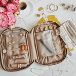 Travel Jewelry Bag Supplier - High Quality Organizer with Pouch OEM