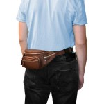 Money Belt Factory - Leather Hip Bum Bag Tactical Waist Pack