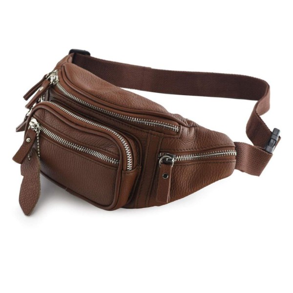Money Belt Factory - Leather Hip Bum Bag Tactical Waist Pack