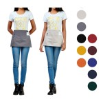 Chef Apron Manufacturer - New Stylist Waist Half Apron for Men Women