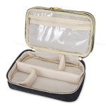 Jewelry Bag Manufacturer - Black Double Layer Nylon Quilted Case