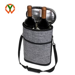 Wine Carrier Manufacturer - Premium Insulated 2 Bottle Tote Cooler