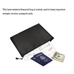 Document Bag Manufacturer - Fireproof Water Resistant Zipper File Bag