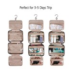 Cosmetic Bag Factory - Hanging Travel Organizer Toiletry Bag with Zipper