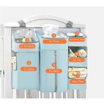 Nursery Organizer Supplier - Multi-functional Crib Hanging Change Bag