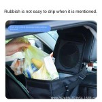 Storage Box Factory - Foldable Oxford Hanging Car Trash Can